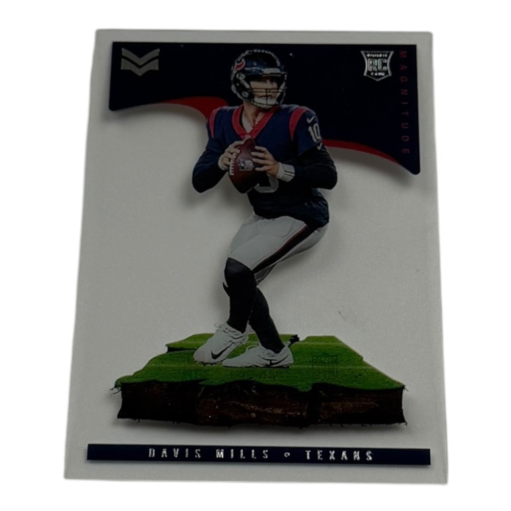 2021 Panini Chronicles Magnitude Davis Mills Rookie Card MAG-14 Houston Texans